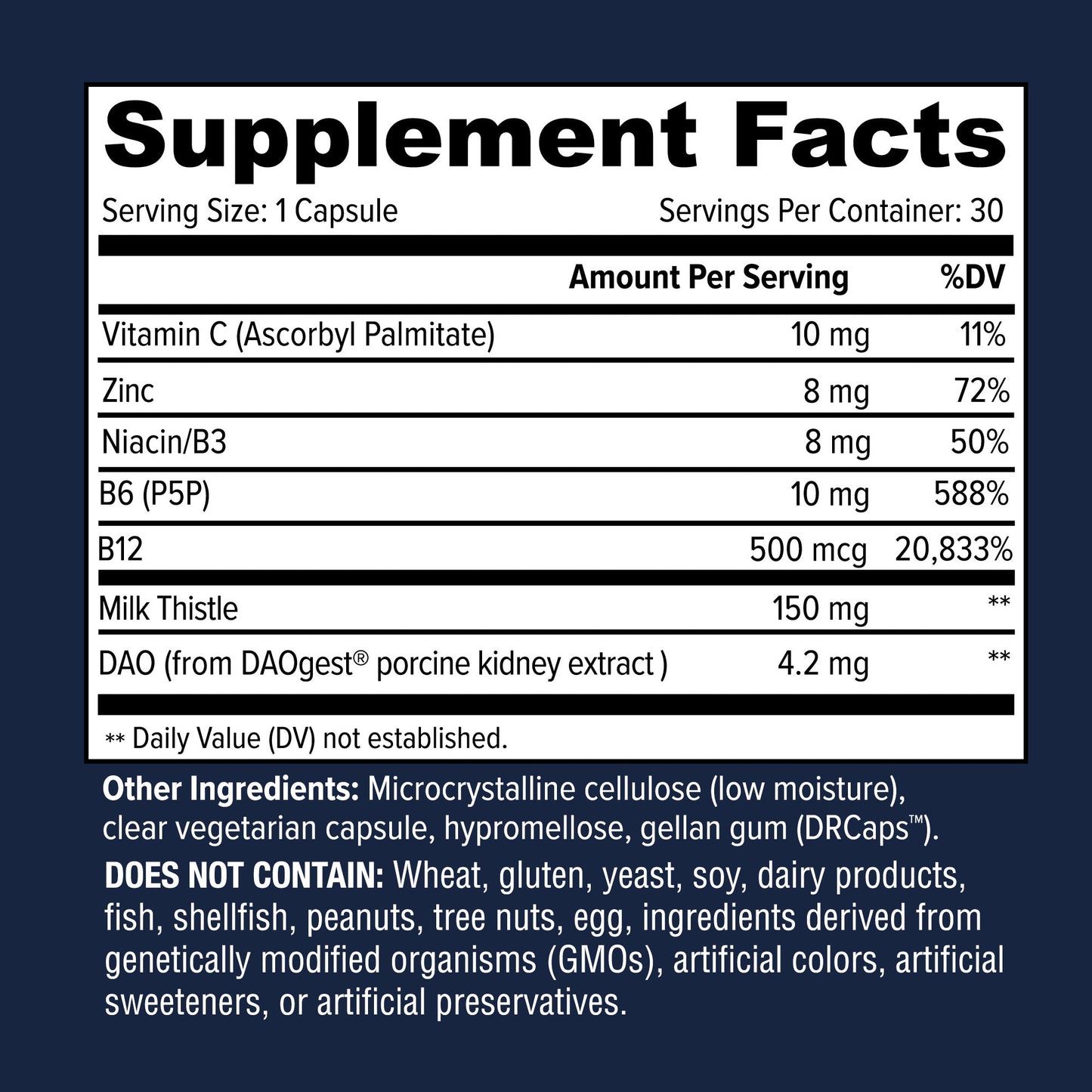 Option One B4U Drink - Hangover Prevention with DAO Enzymes