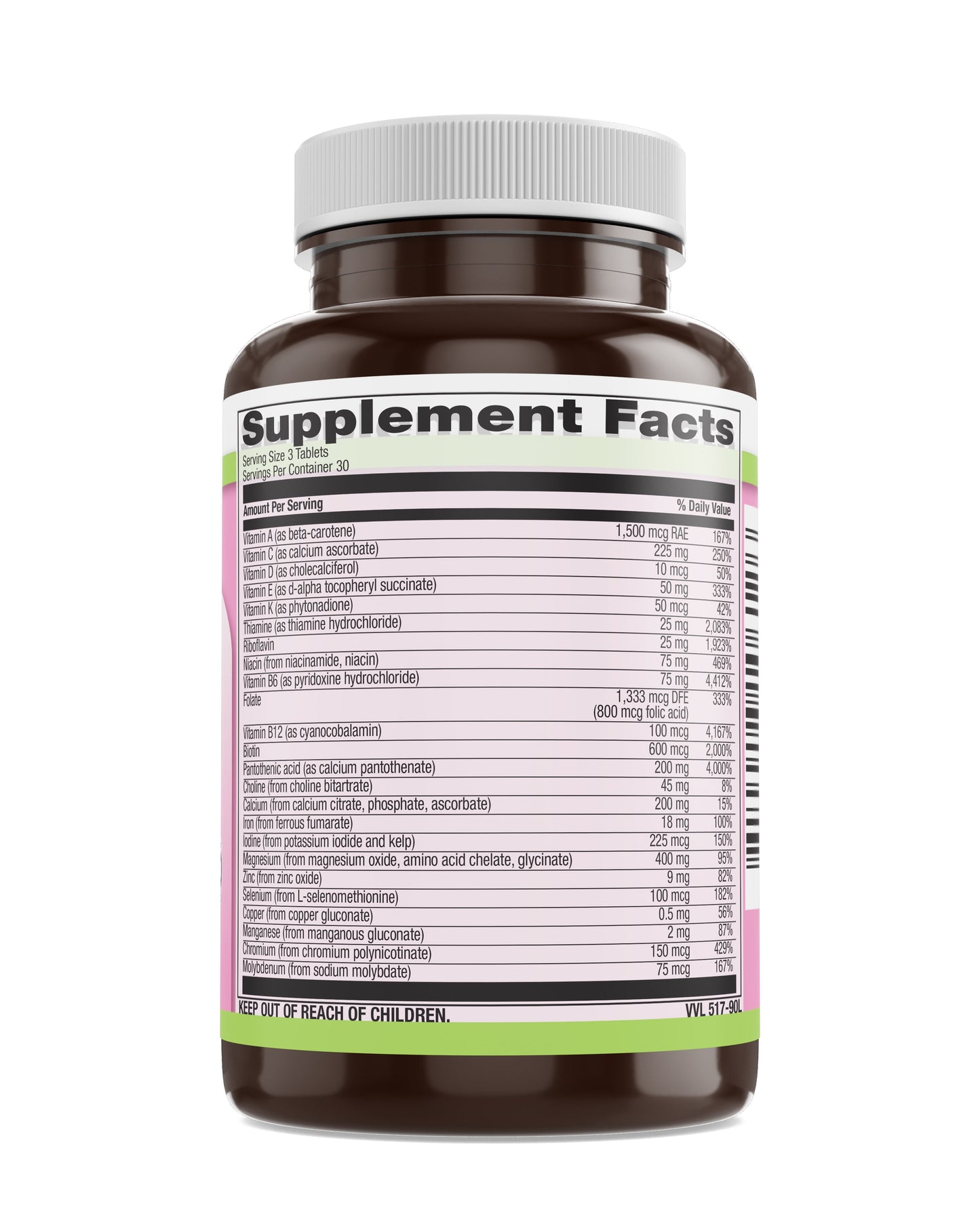 Food Rich Women's Multi Veg Tabs