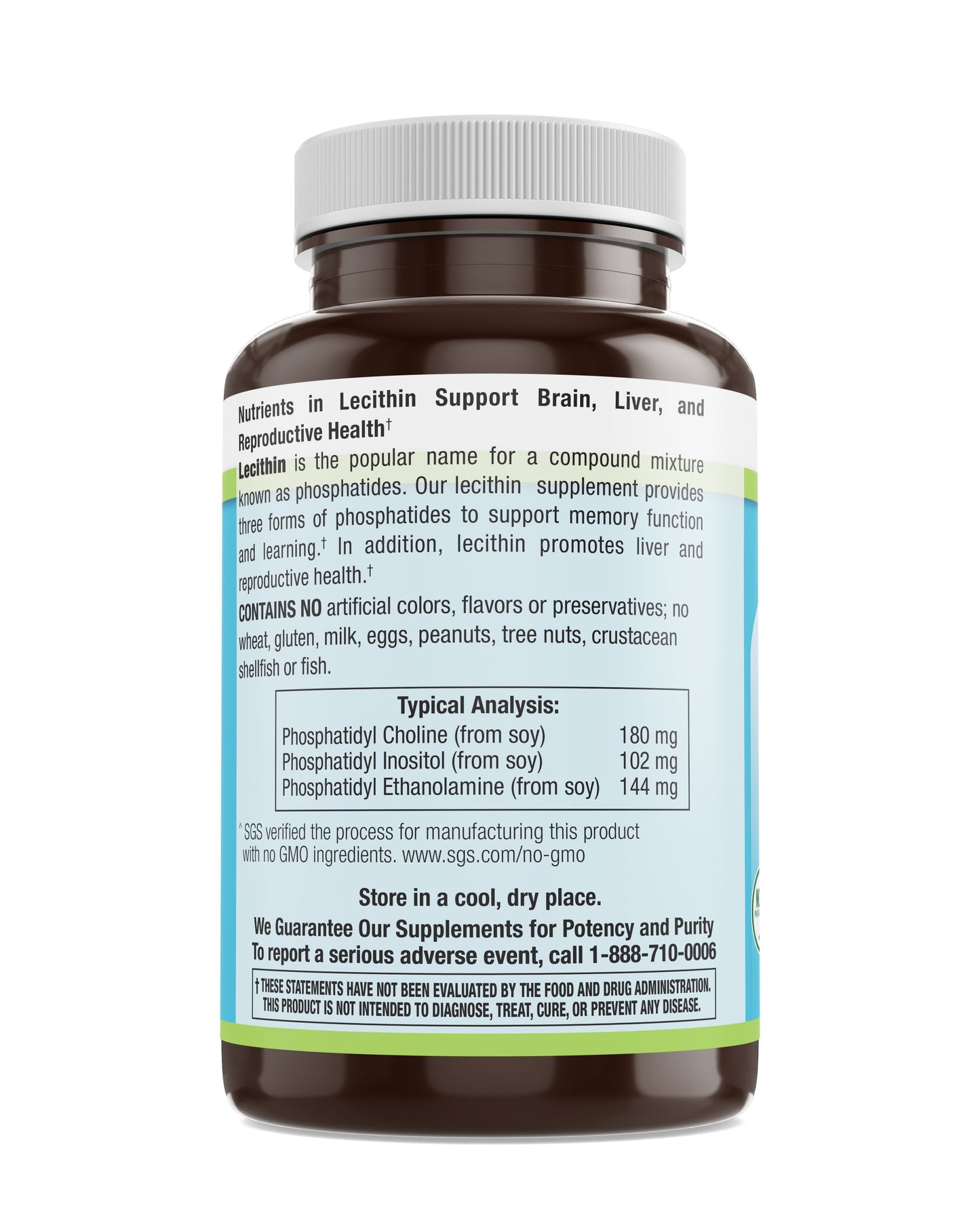 Lecithin 1,200 mg Softgels 200 Count