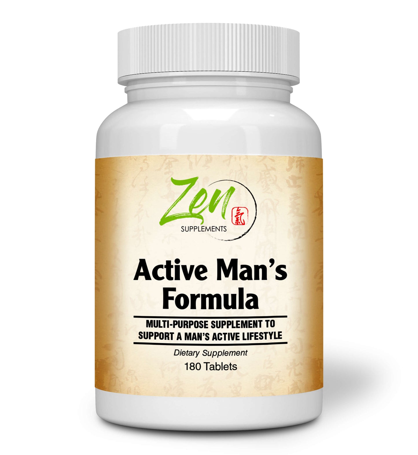 Active Man’s Multi-Vitamin 180-Tabs - Men's Multivitamin & Multimineral with Botanicals & Herbs - Supports Immune Health & Sexual Wellness