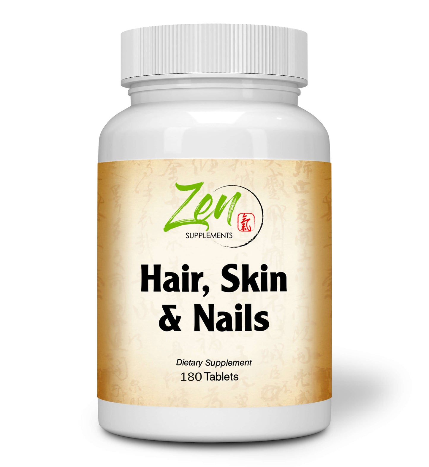 Hair, Skin & Nails Formula contains Biotin, Zinc, MSM, Antioxidant Vitamins C and E, Selenium, Silicon all support for Healthy Hair, Clear Skin and Strong Nails 180-Tabs
