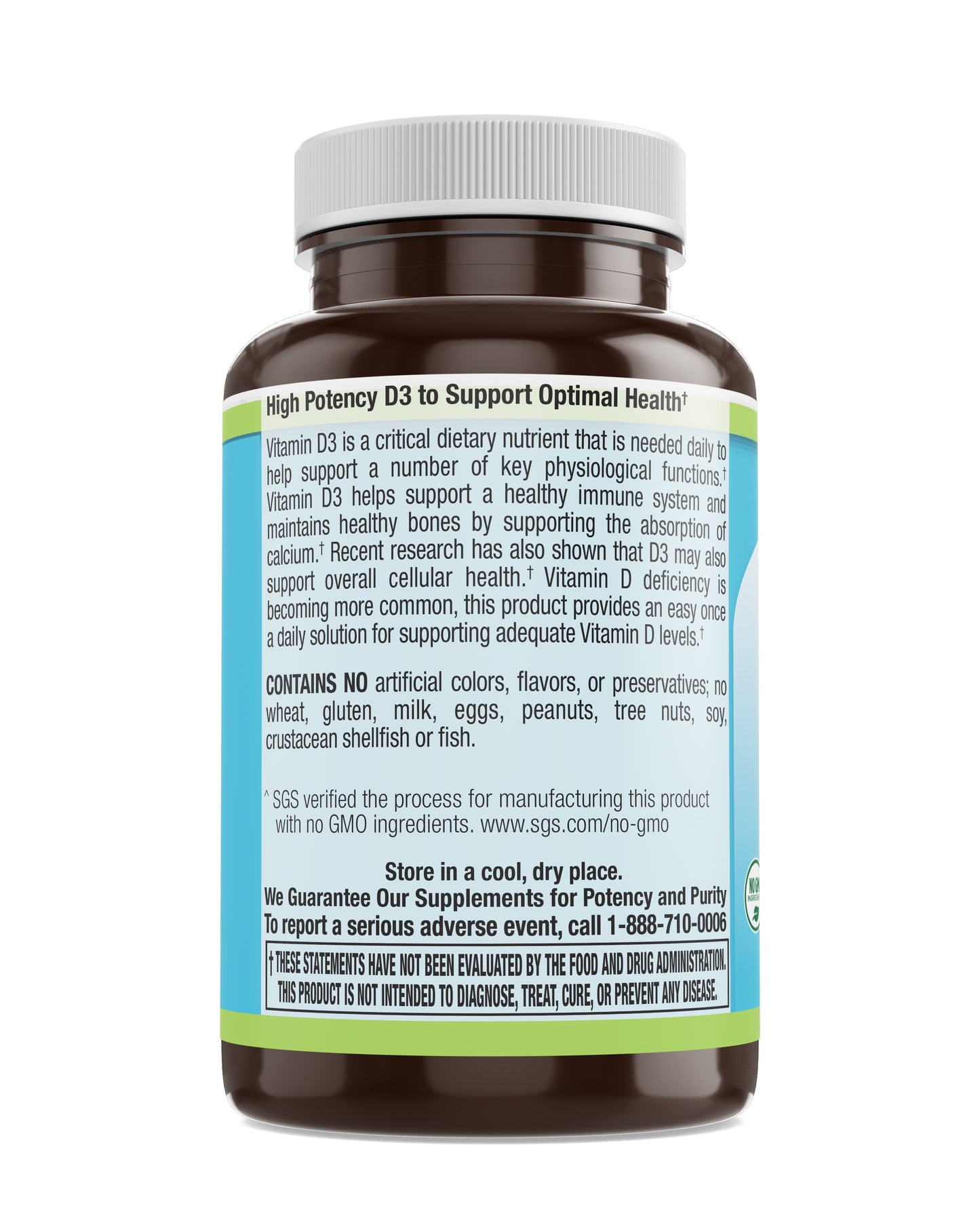 Vitamin D3 10,000 IU Softgel 90 Count