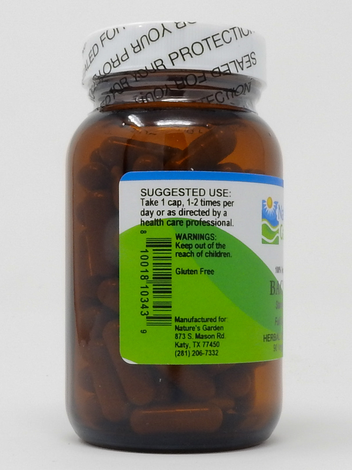 Nature's Garden - Bacopa - 90 Veggie Caps