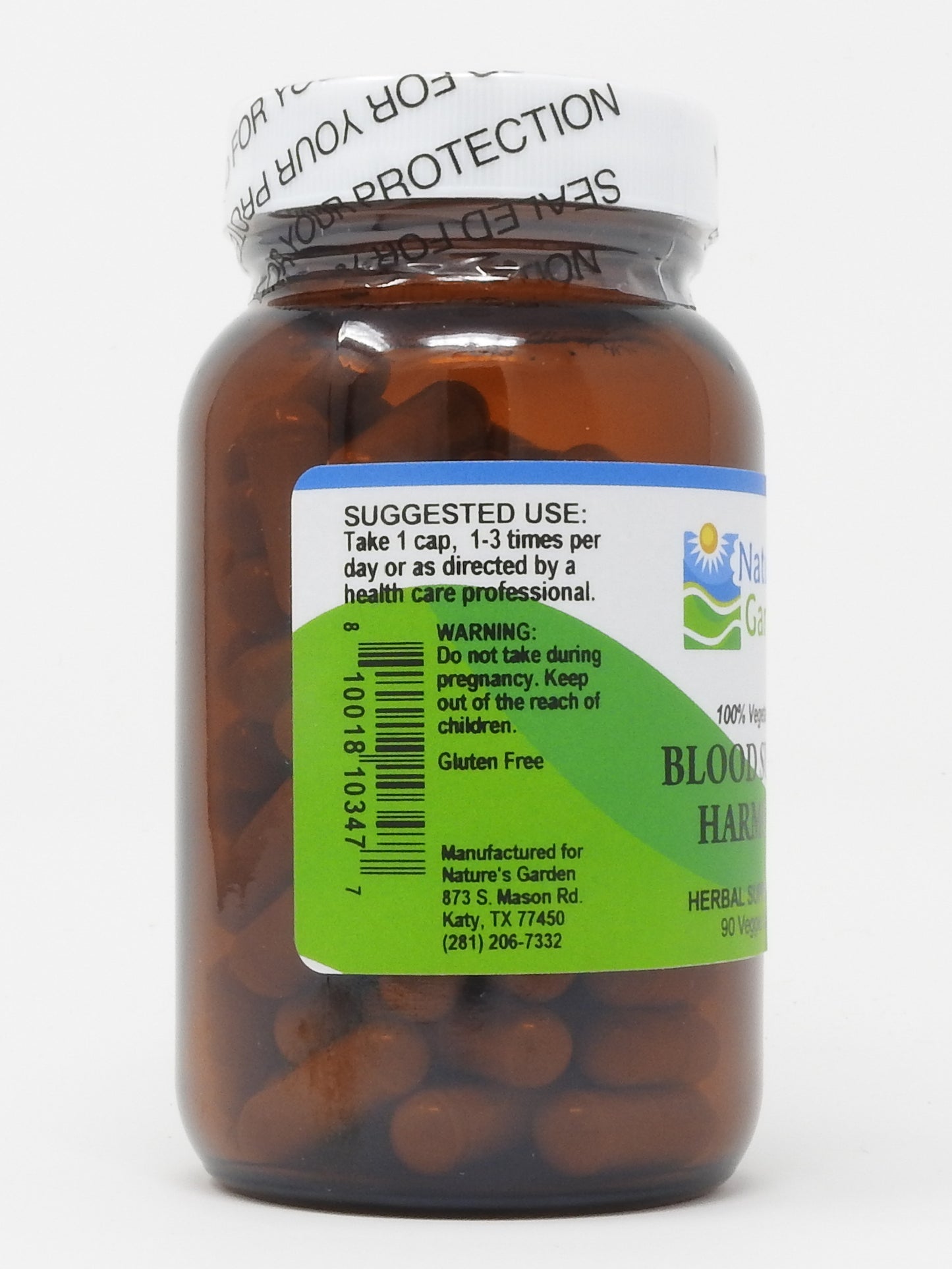Nature's Garden - Blood Sugar Harmony - 90 Veggie Caps
