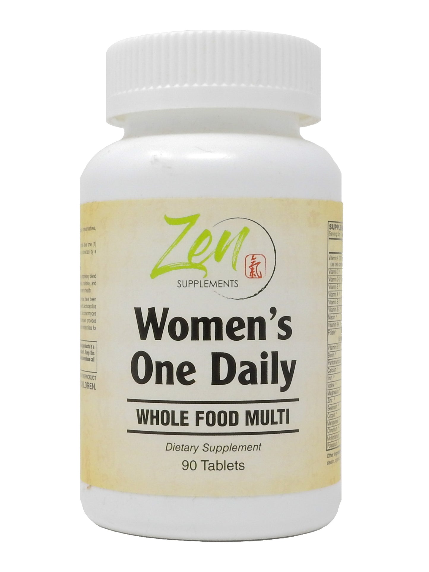 Women’s One Daily Organic Whole Food Multi-Vitamin 90-Tabs - Women's Multivitamin made from Organic Whole Foods - Natural Energy Support & Wellness