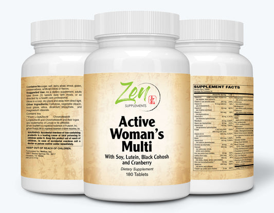 Active Woman’s Multi-Vitamin 180-Tabs - Women's Multivitamin & Multimineral with Botanicals & Herbs - Supports Immune Health & Sexual Wellness