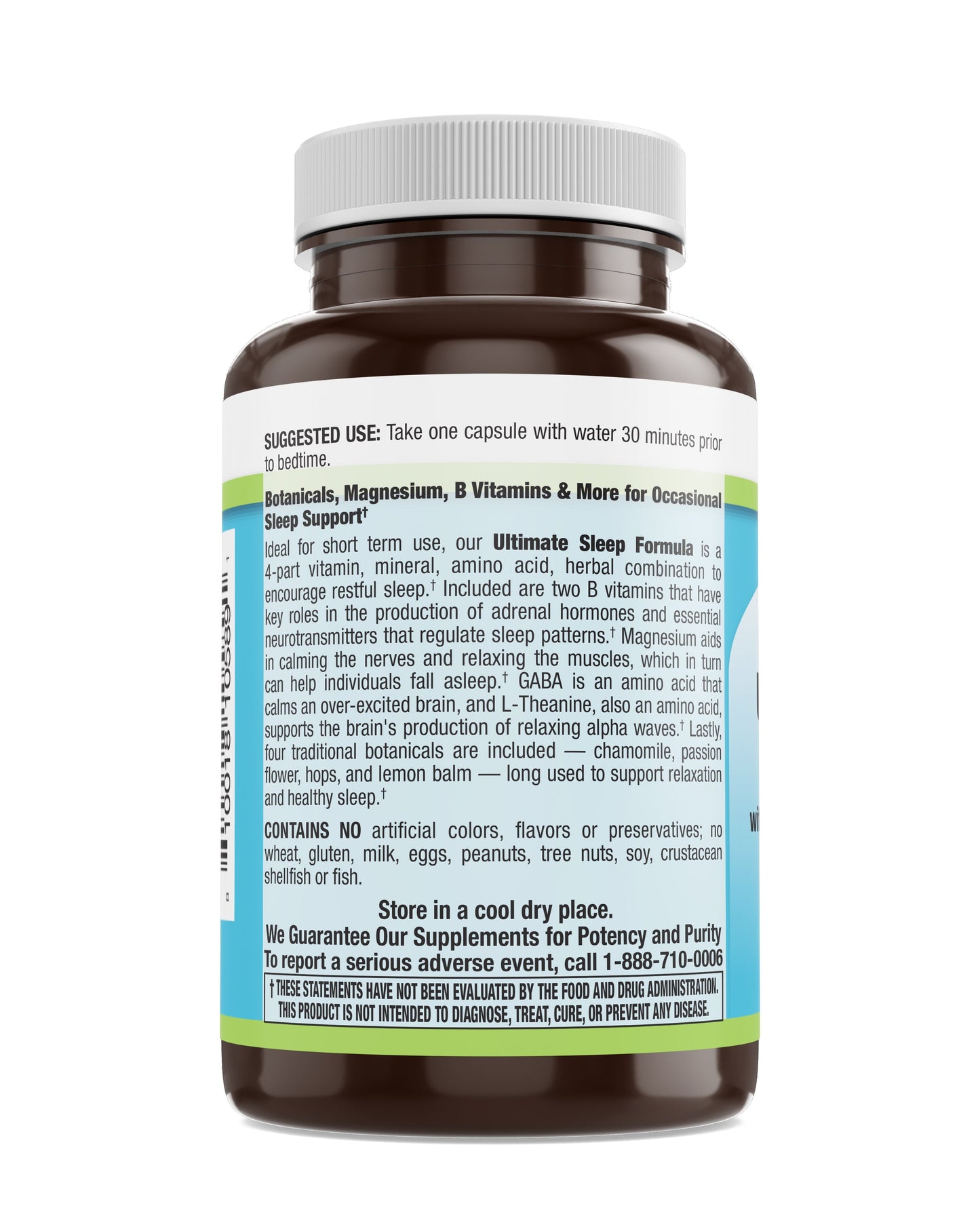 Ultimate Sleep Formula Veg Caps 100 Count