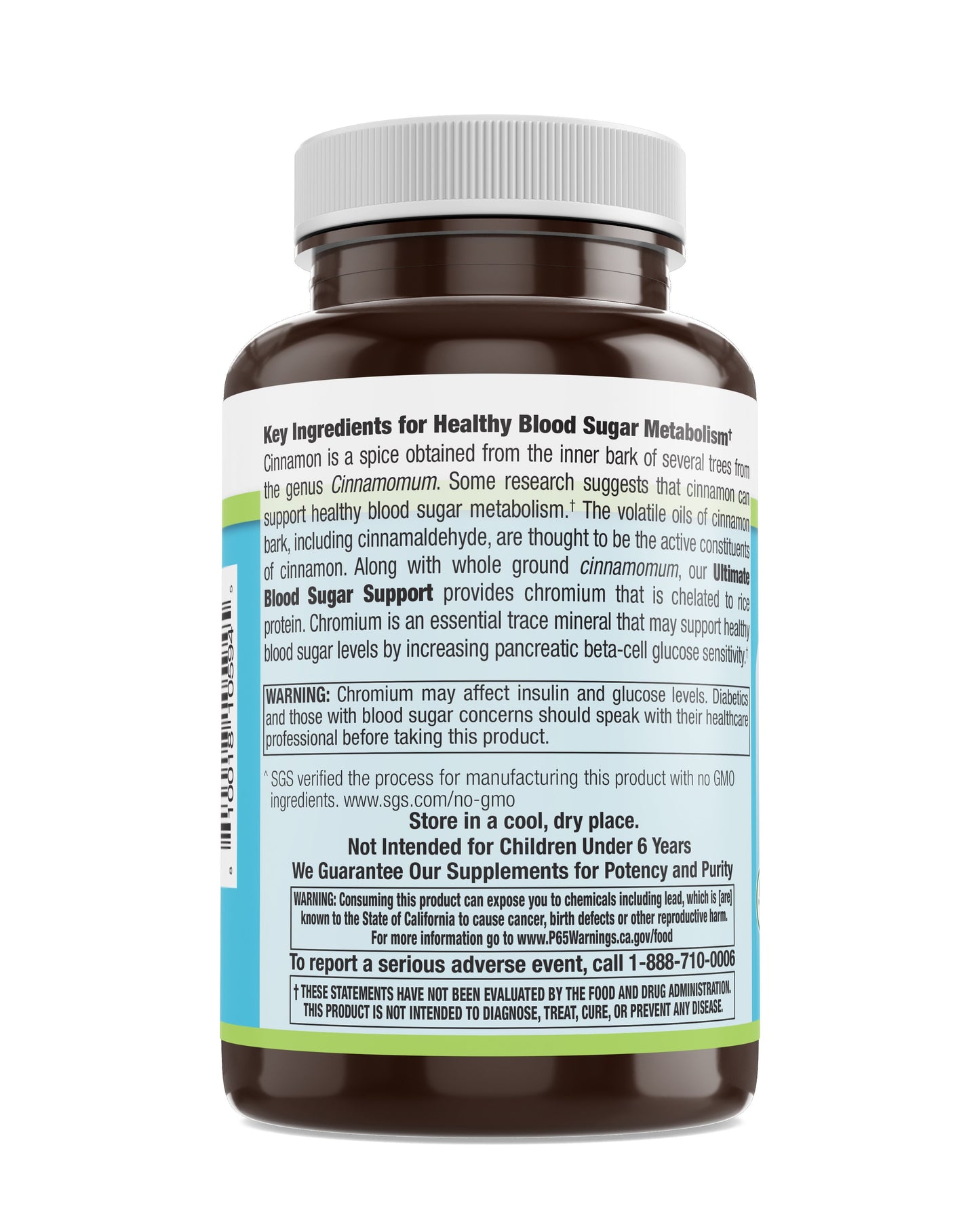 Ultimate Blood Sugar Support Veg Caps 120 Count