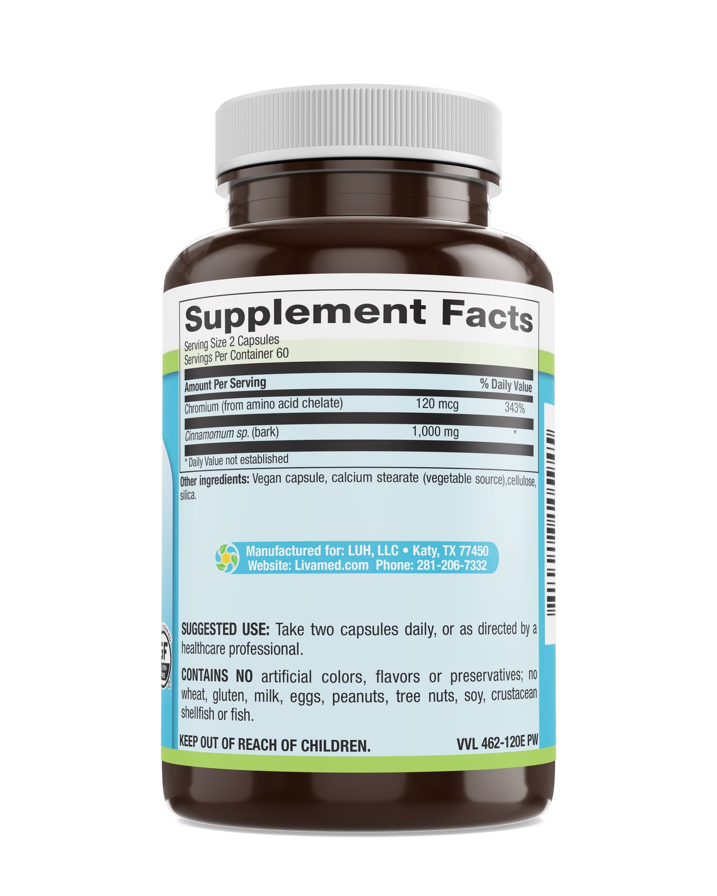Ultimate Blood Sugar Support Veg Caps 120 Count