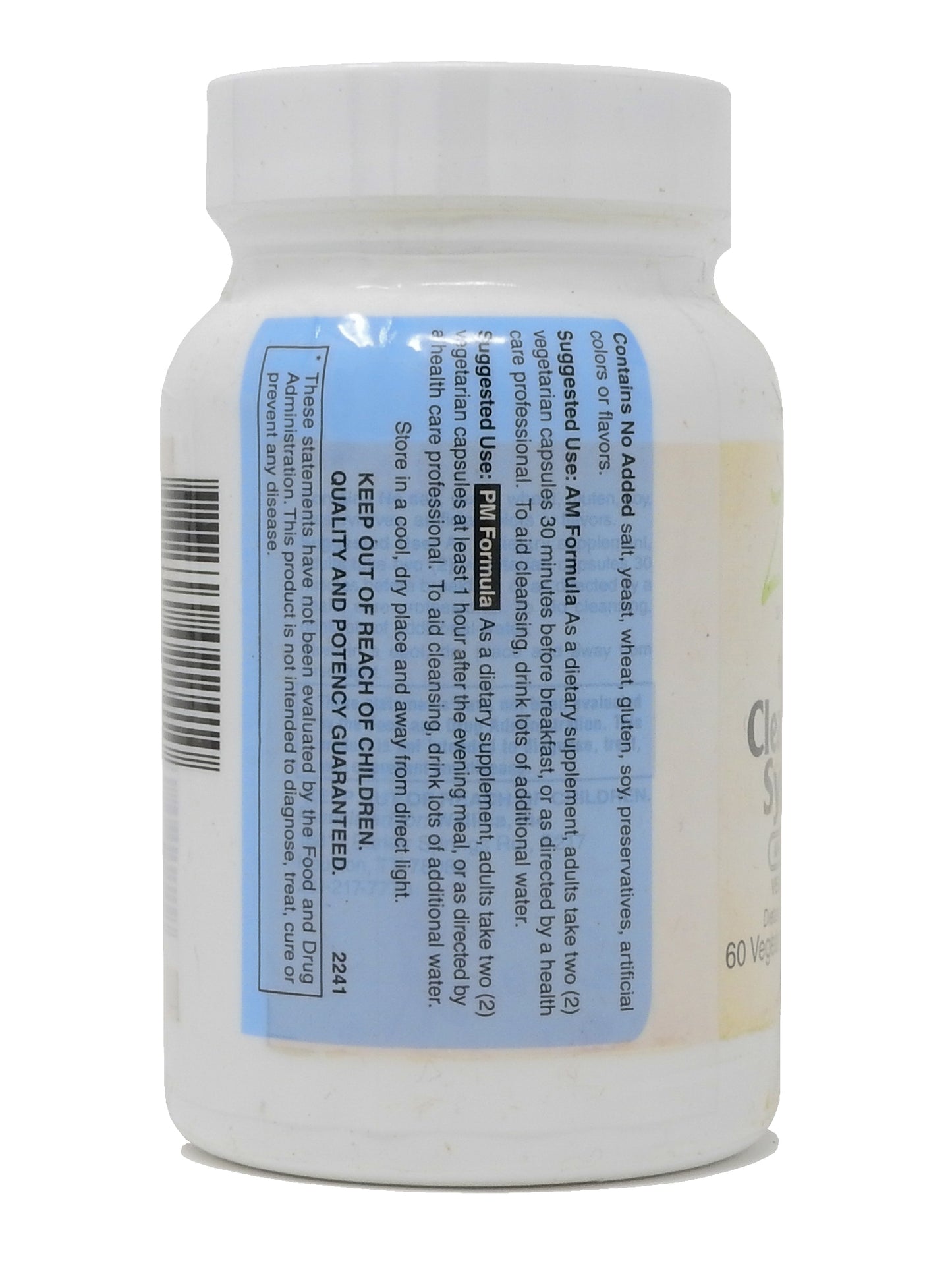 Ultra Cleansing System AM/PM Kit - 100% Natural Herbal Blends Support for Maximum Whole Body Organs & Systems Detox Cleanse - Works Safely & Gently both Day & Night Over 30 Days - Vegetarian Formula 30 Day Kit