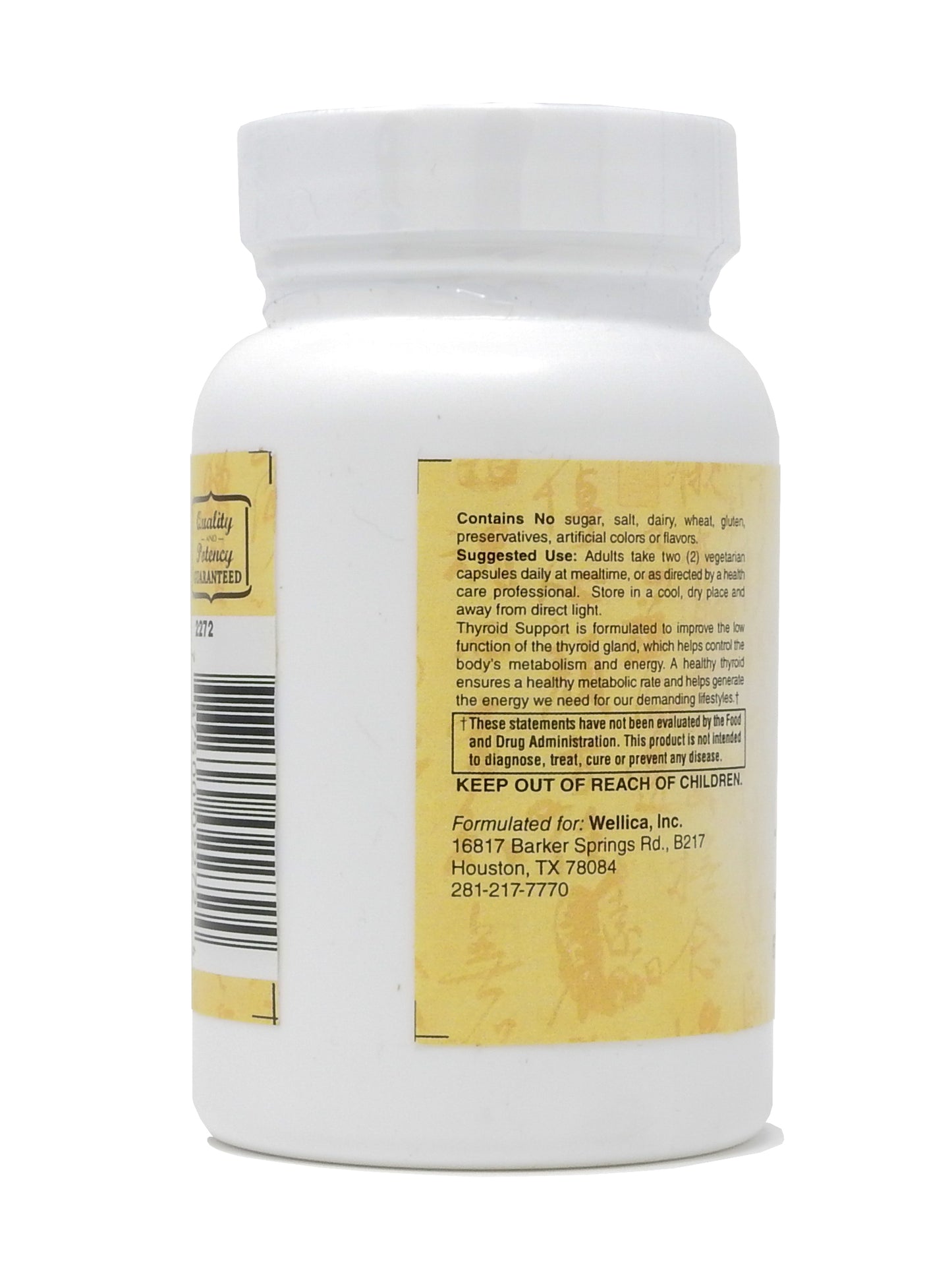 Thyroid Support - Promotes Metabolism from Green Tea, Energy & Focus from Ashwagundha, Bacopa & L-Tyrosine to Boost Concentration, Memory, Mood & Clear Brain Fog and GuguLipid for Cholesterol 60-Vegcaps