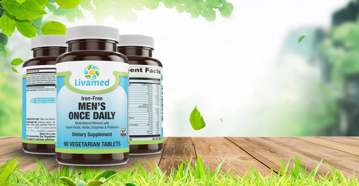 Men's Once Daily Veg Tabs 90 Count