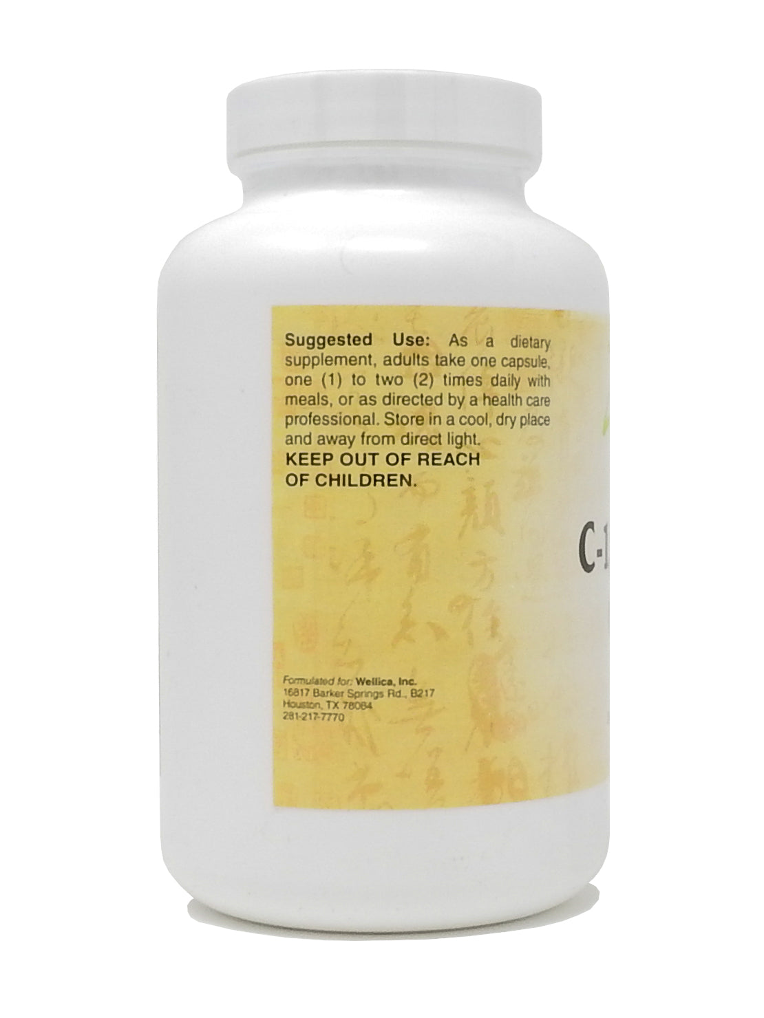 Vitamin C-1000 Capsules W/ 50 Mg Bioflavinoids 250-Caps - Promotes Immune Function, Supports Healthy Aging, Supports Overall Wellness