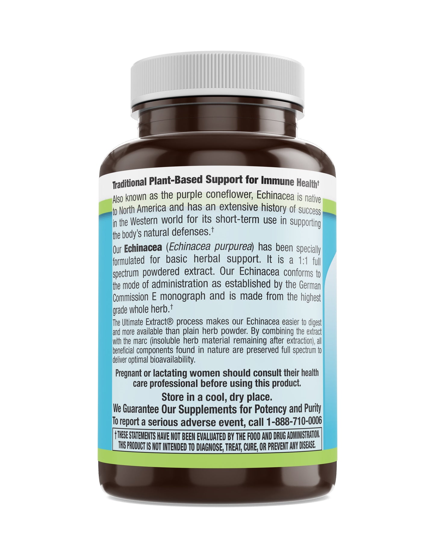 Echinacea 400 mg Veg Caps 100 Count