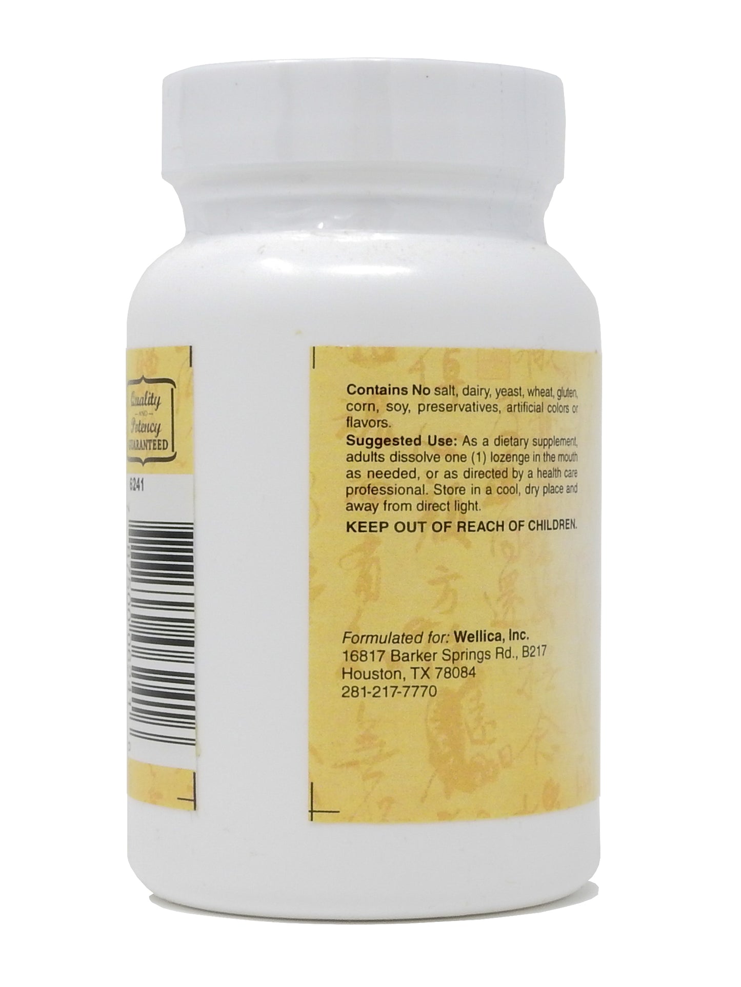 Zinc Lozenges 15 Mg Immune Support Antioxidant Supplement & Great Tasting Zinc 60-Lozenge