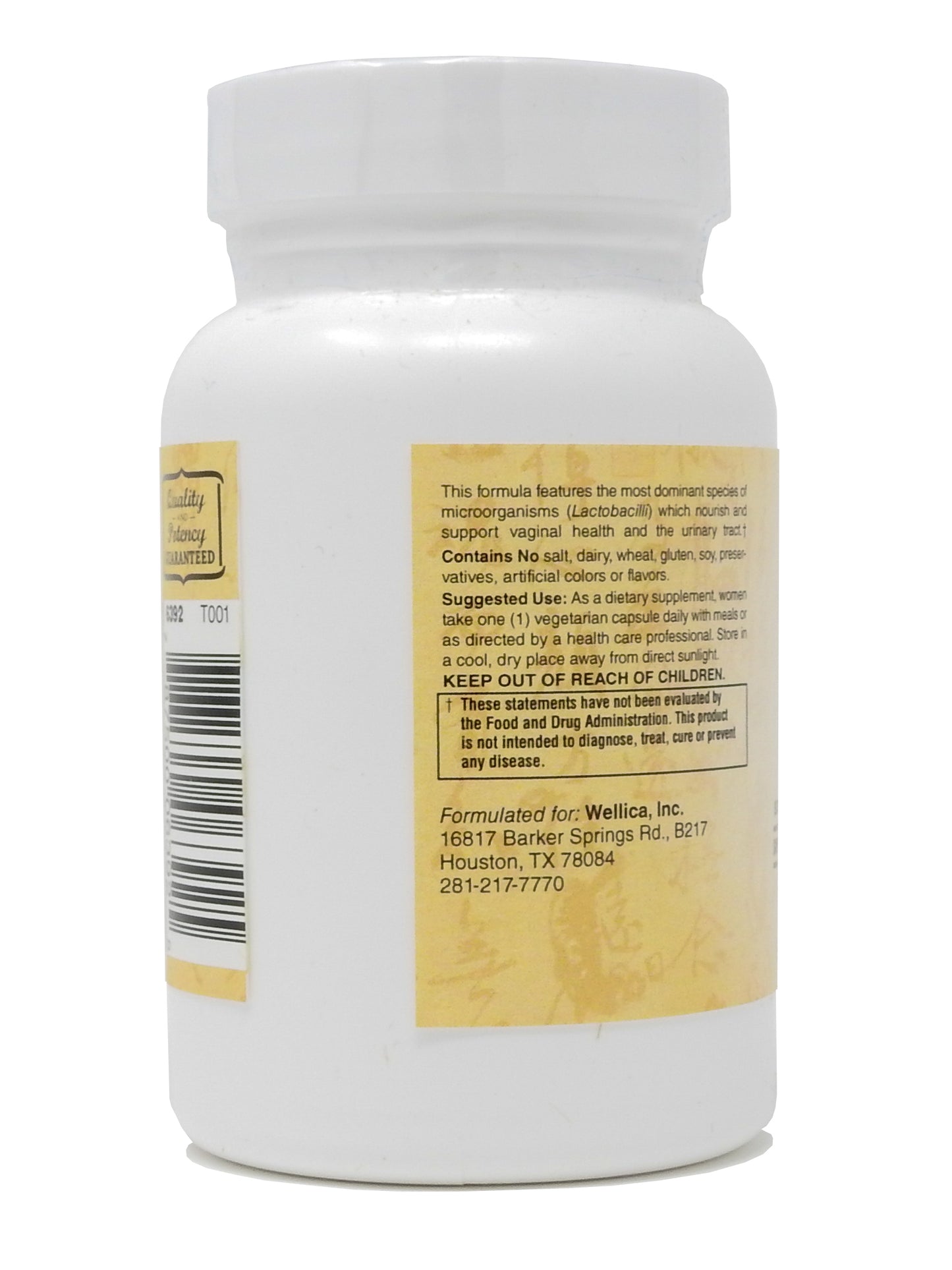 Womens 15 Billion Multi-Probiotic - Supports Urinary and Vaginal Health with Lactobacilli & Bifado Blended Strains Survives Stomach Acid, Shelf Stable 60-Vegcaps