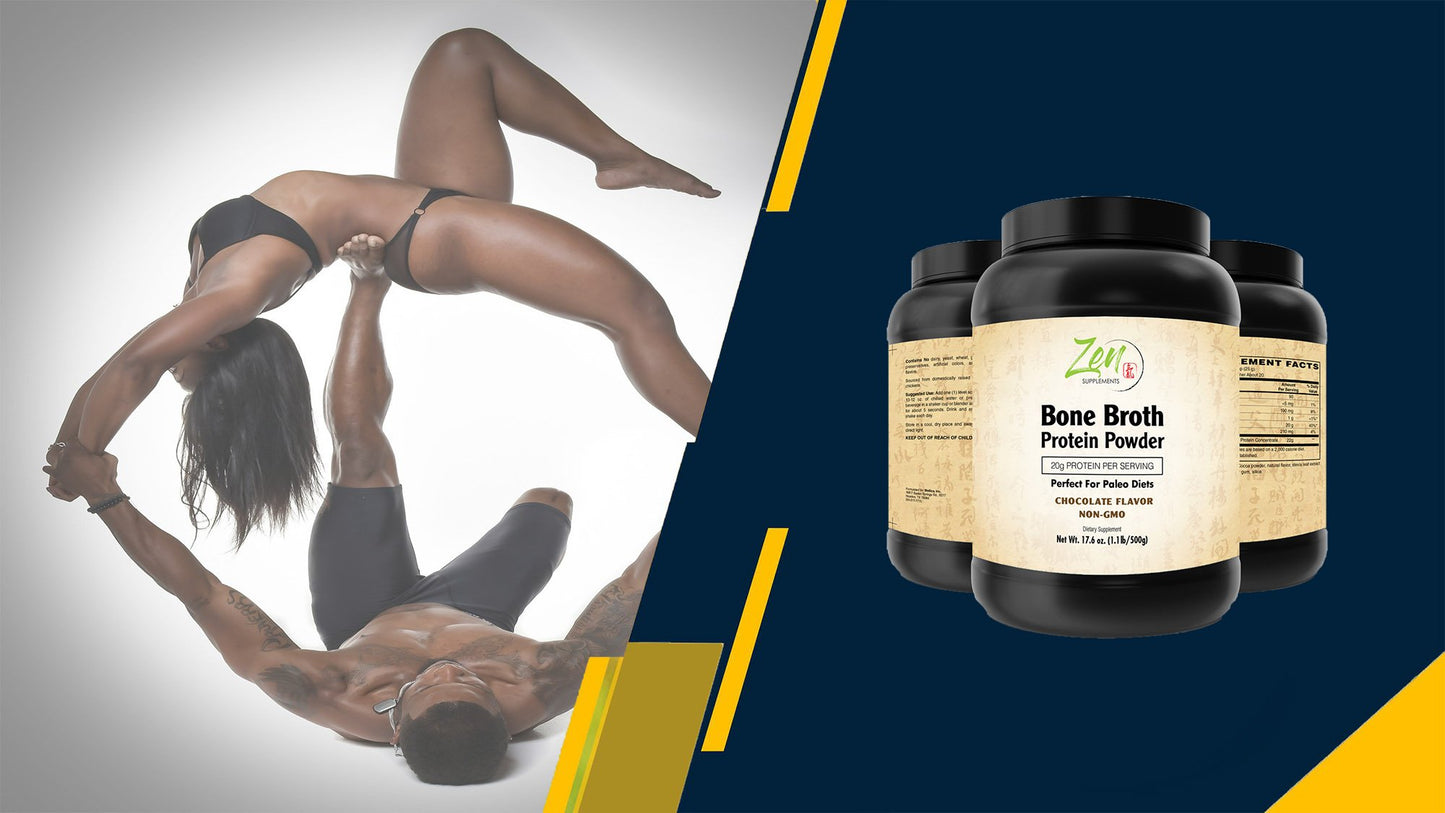Bone Broth for Keto Diets and Paleo Diets - Chocolate 1 LB-Powder - 22g of Protein Per Serving -Promotes Joint Health, Gut Health, Hair, Skin & Nails Health, Brain Health and Healthy Aging