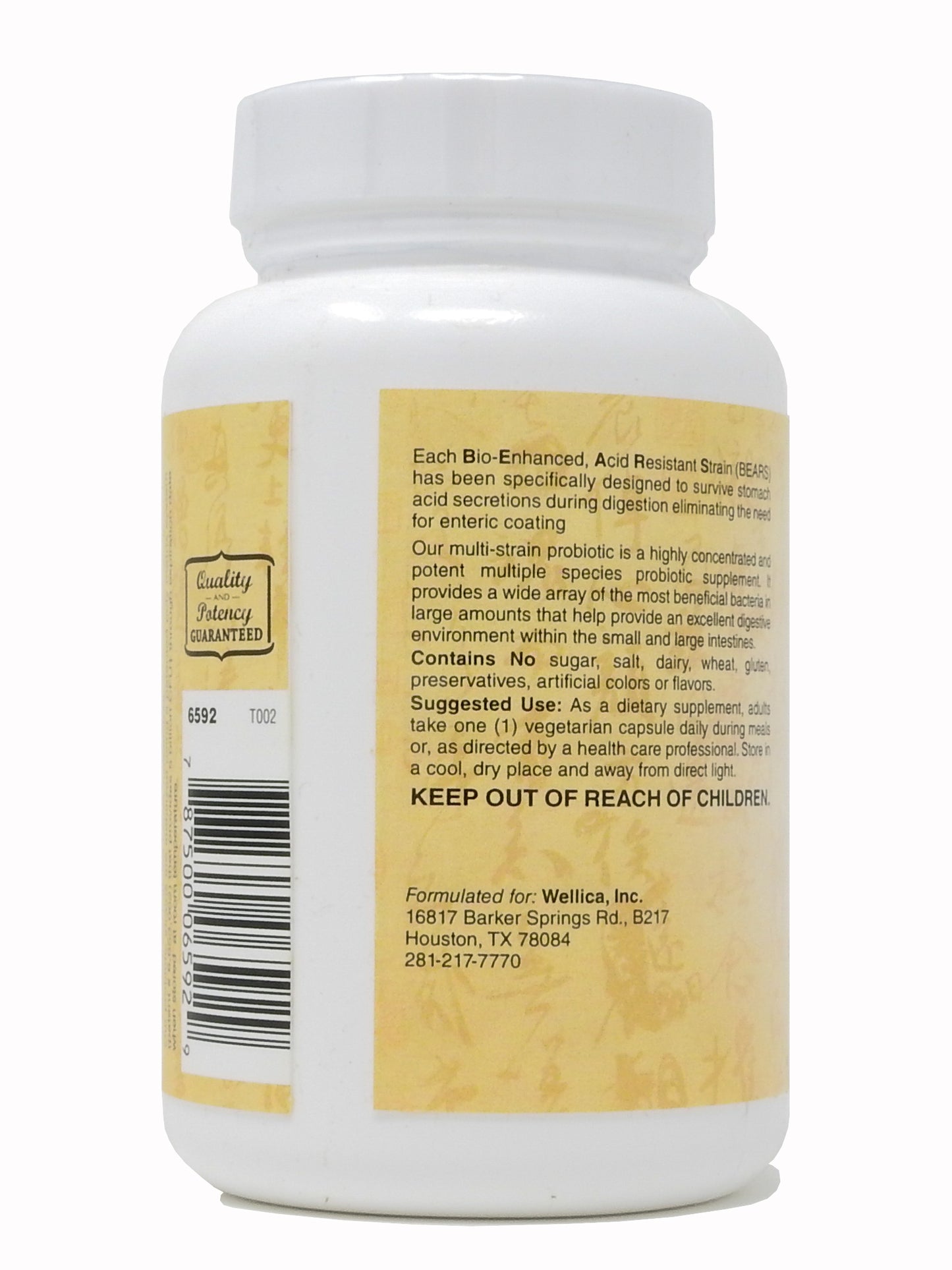 Suprema-Dophilus - 5 Billion CFU Probiotic - 8 Strains - Shelf Stable and Acid Resistant - Supports Gastrointestinal & Immune Health 120-Caps
