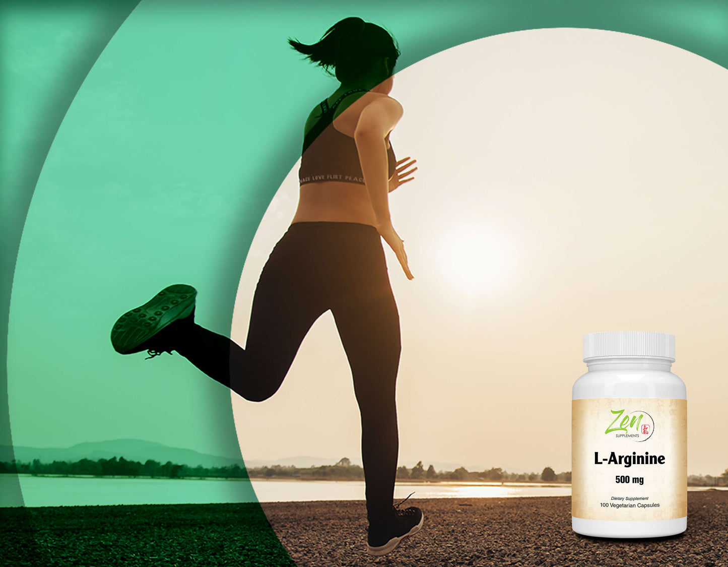 L-Arginine 500 Mg W/ B-6 for Energy Production, Heart Health, Muscle Growth Metabolism & NO Booster 100-Vegcaps