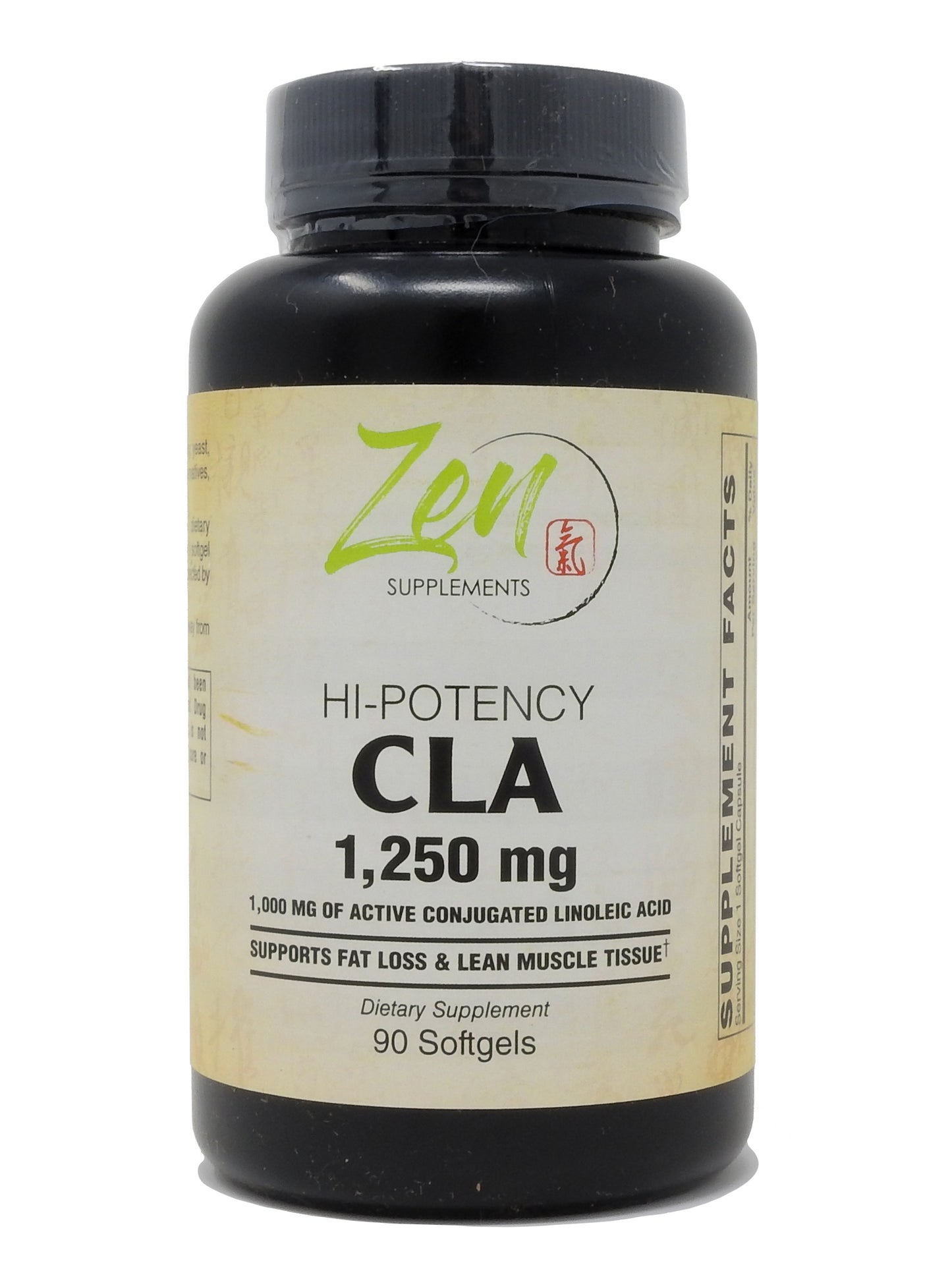 Hi Potency CLA 1,250Mg - Supports Healthy Weight Management - Promotes Lean Mass Muscles, Metabolism & Immune Health 90-Softgel
