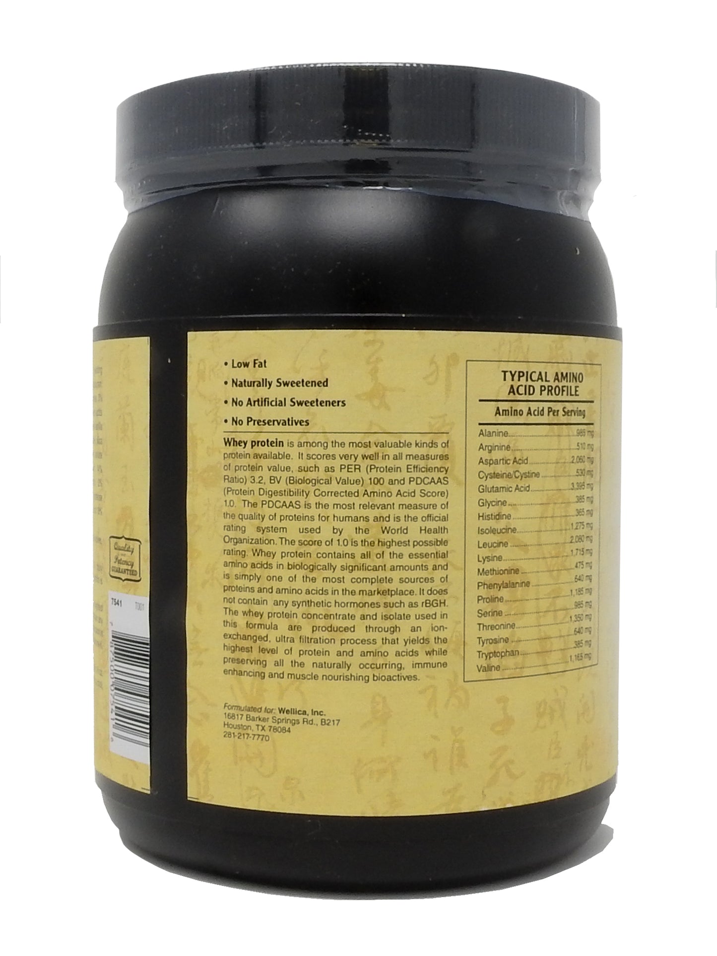 Whey Protein 19g Per Serving Keto Friendly - Vanilla 12 Oz-Powder