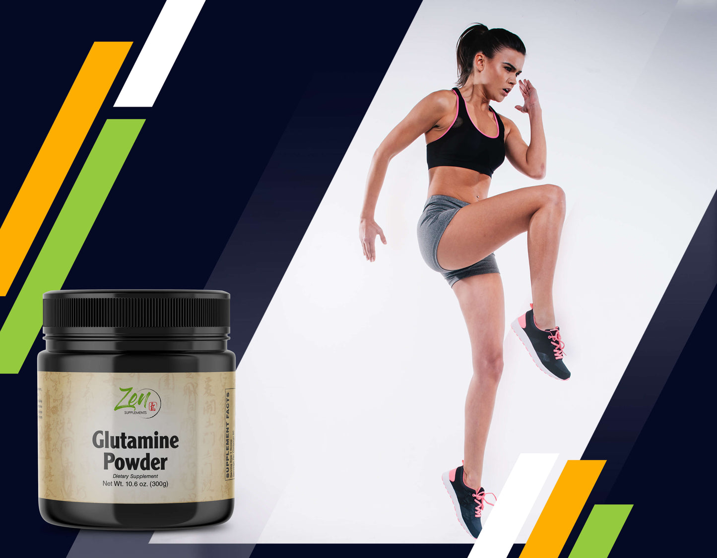 L-Glutamine Powder for Muscle Recovery, Healthy Gut, GI Immune Function, Supports Bowel Regularity 300 GR-Powder