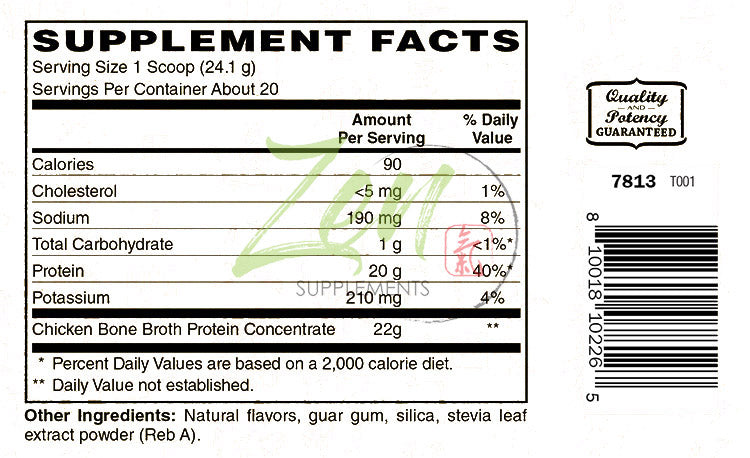 Bone Broth for Keto and Paleo Diets - Vanilla 2.1 LB-Powder - 22g of Protein Per Serving -Promotes Joint Health, Gut Health, Hair, Skin & Nails Health, Brain Health and Healthy Aging