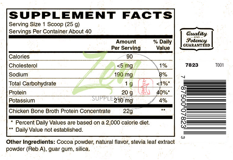 Bone Broth for Keto and Paleo Diets - Chocolate 2.1 LB-Powder - 22g of Protein Per Serving -Promotes Joint Health, Gut Health, Hair, Skin & Nails Health, Brain Health and Healthy Aging