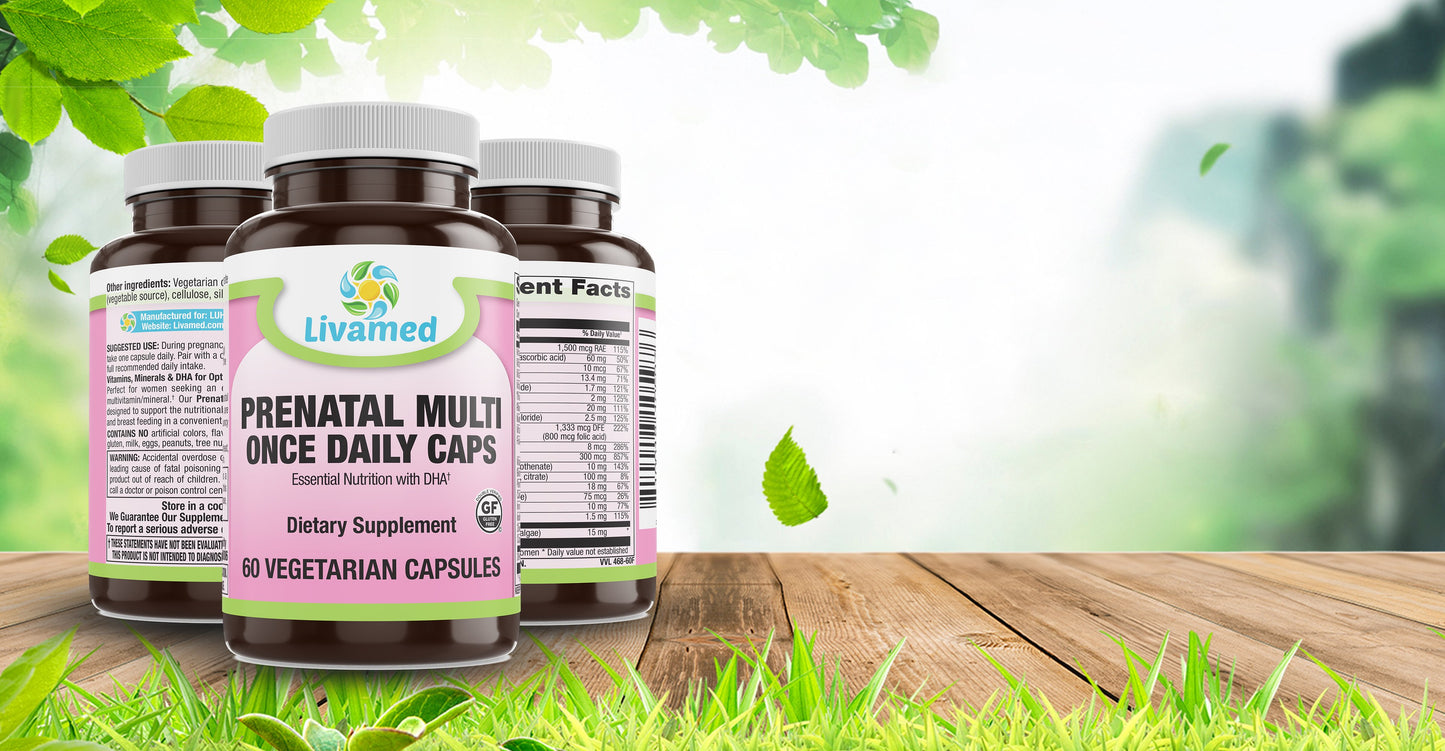 Prenatal Once Daily Veg Caps 60 Count