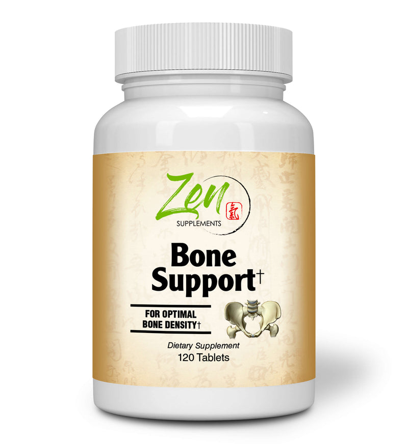 Zen Supplements - Bone Support With Vitamin K-2, D-3 and Boron 120-Tabs - Supports Complete Bone Health & Bone Density -  Micronutrients & Trace Nutrients