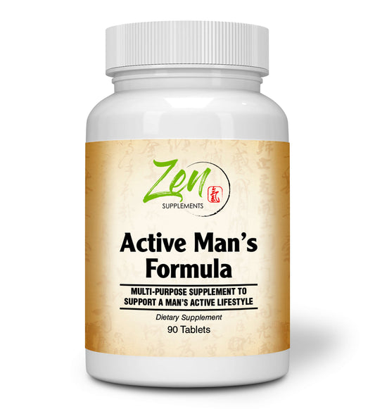 Active Man’s Multi-Vitamin 90-Tabs - Men's Multivitamin & Multimineral with Botanicals & Herbs - Supports Immune Health & Sexual Wellness