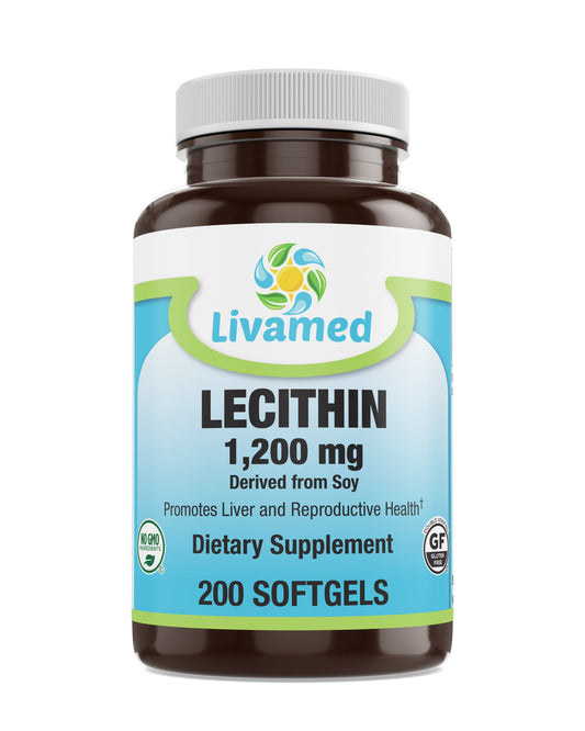 Lecithin 1,200 mg Softgels 200 Count