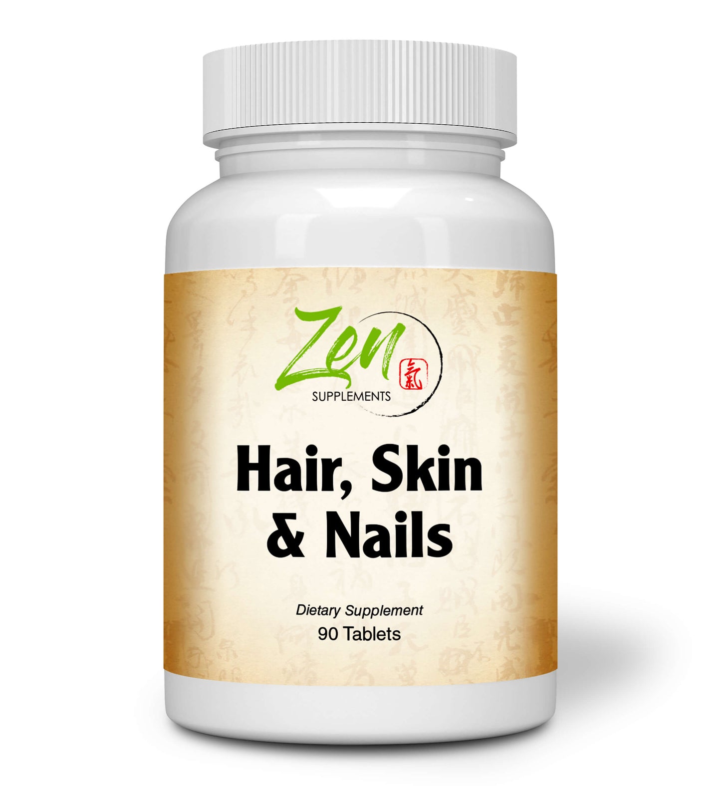 Hair, Skin & Nails Formula contains Biotin, Zinc, MSM, Antioxidant Vitamins C and E, Selenium, Silicon all support for Healthy Hair, Clear Skin and Strong Nails 90-Tabs