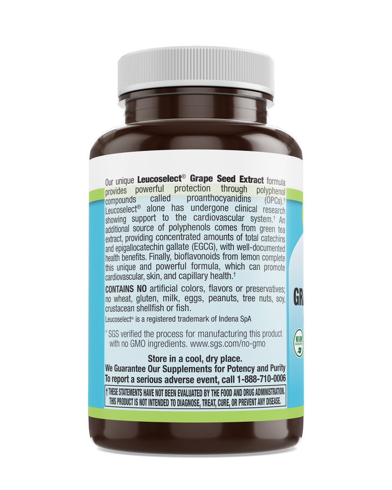 Livamed - Leucoselect® Grape Seed Extract 50 mg Veg Tabs 120 Count