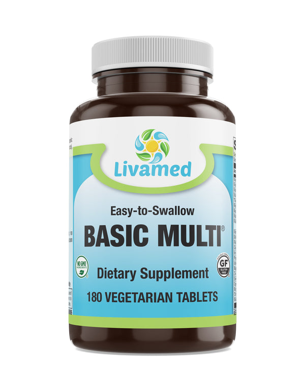 Livamed - Basic Multi® Veg Tabs 180 Count