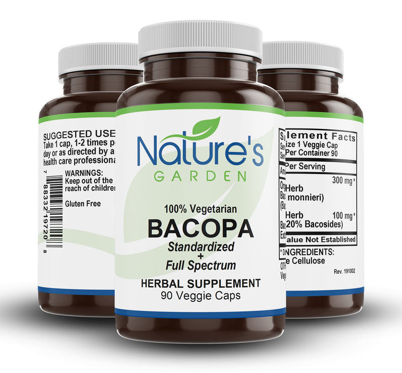 Nature's Garden - Bacopa - 90 Veggie Caps