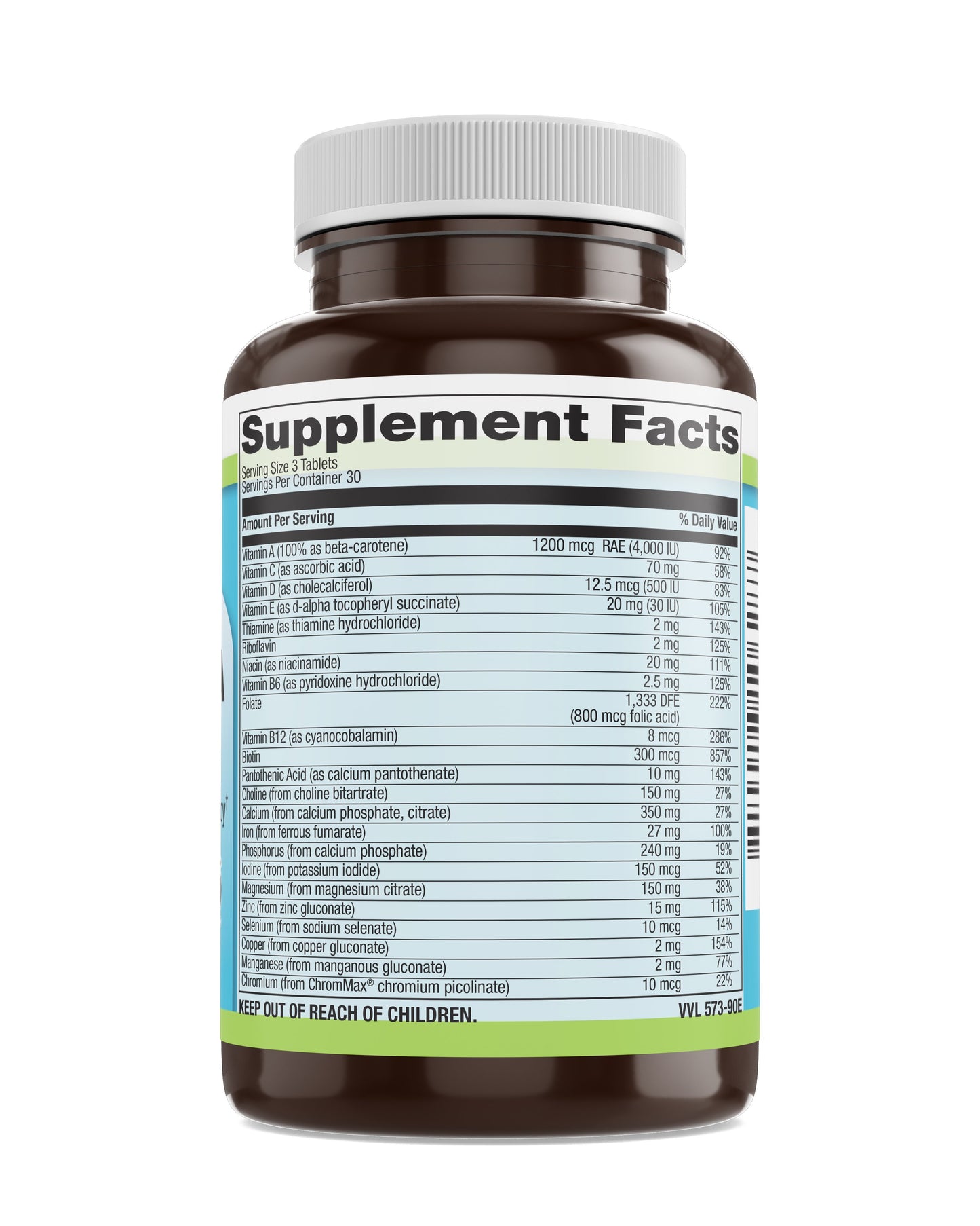 Prenatal with DHA Veg Tabs 90 Count