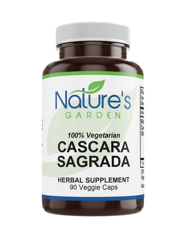 Nature's Garden - Cascara Sagrada - 90 Veggie Caps