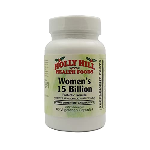 Women's Probiotic 15 Billion CFU, 60 Vegetarian Capsules