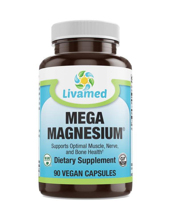 Livamed - Mega Magnesium® Veg Caps 90 Count