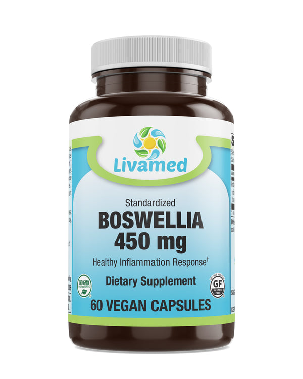 Livamed - Boswellia 450mg 60 Count