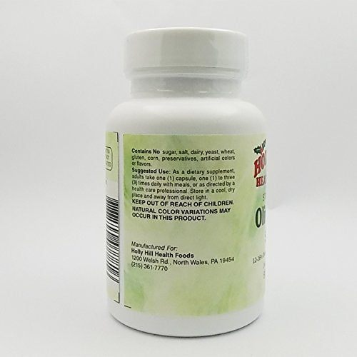 Standardized Olive Leaf, 500 MG, 60 Capsules