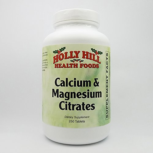 Calcium and Magnesium Citrates, 250 Tablets