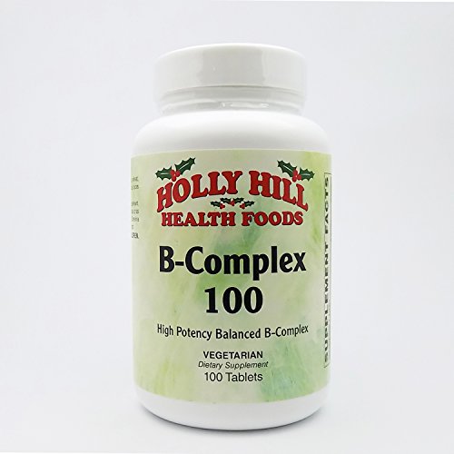 B Complex 100 Vegetarian Formula, 100 Tablets