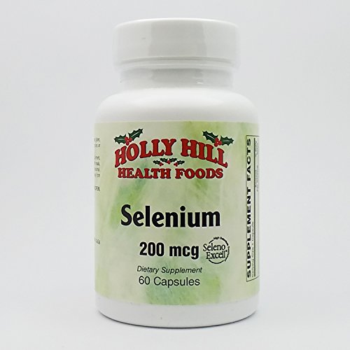 Selenium 200 MCG, 60 Capsules