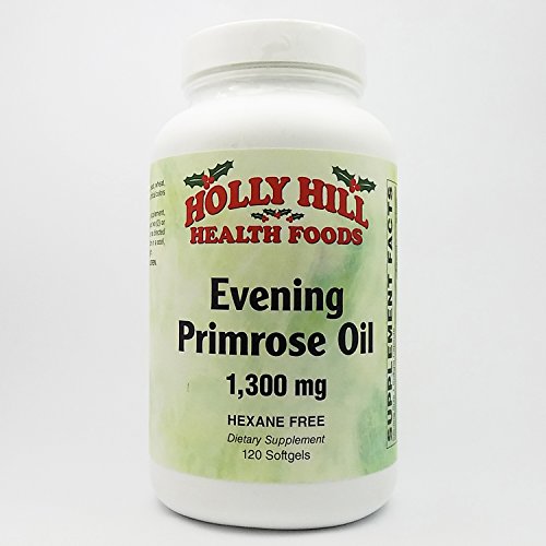 Evening Primrose Oil 1300 MG, Hexane Free, 120 Softgels