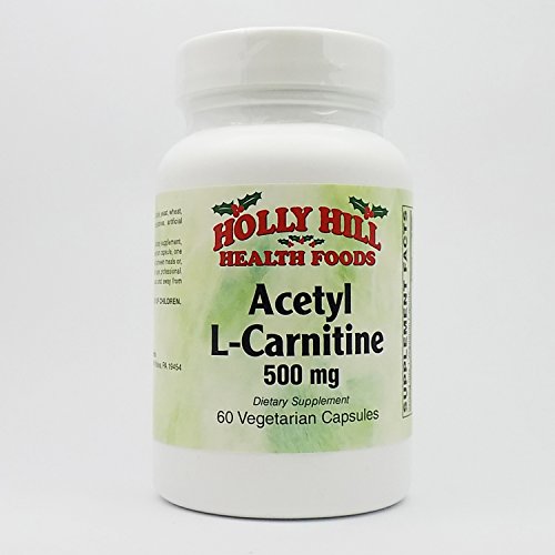 Acetyl L-Carnitine 500 MG, 60 Vegetarian Capsules