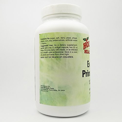 Evening Primrose Oil 1300 MG, Hexane Free, 120 Softgels