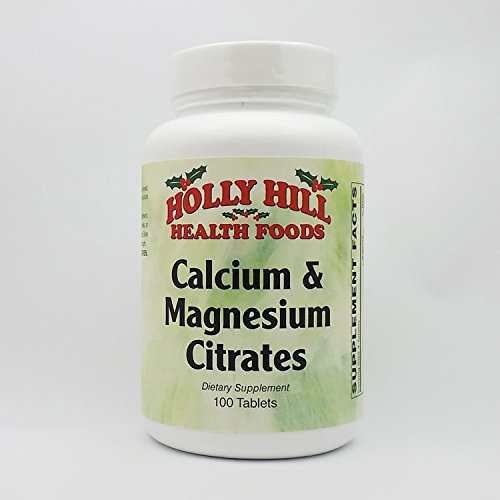 Calcium and Magnesium Citrates, 100 Tablets