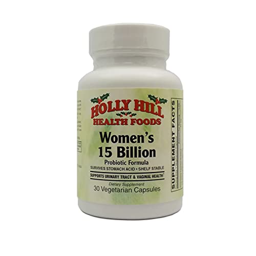 Women's Probiotic 15 Billion CFU, 30 Vegetarian Capsules